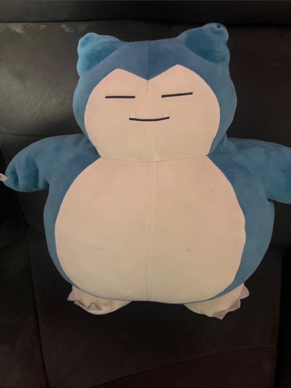 Pokemon Blue and Cream Snorlax Plush